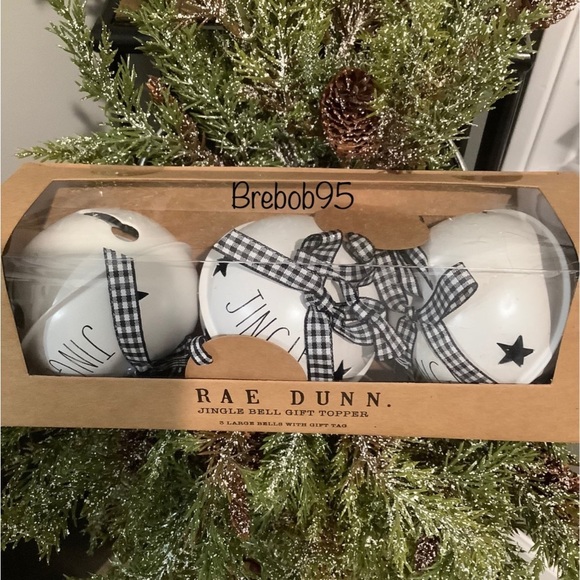 Rae Dunn JINGLE Bells - Set 3 - Picture 2 of 3